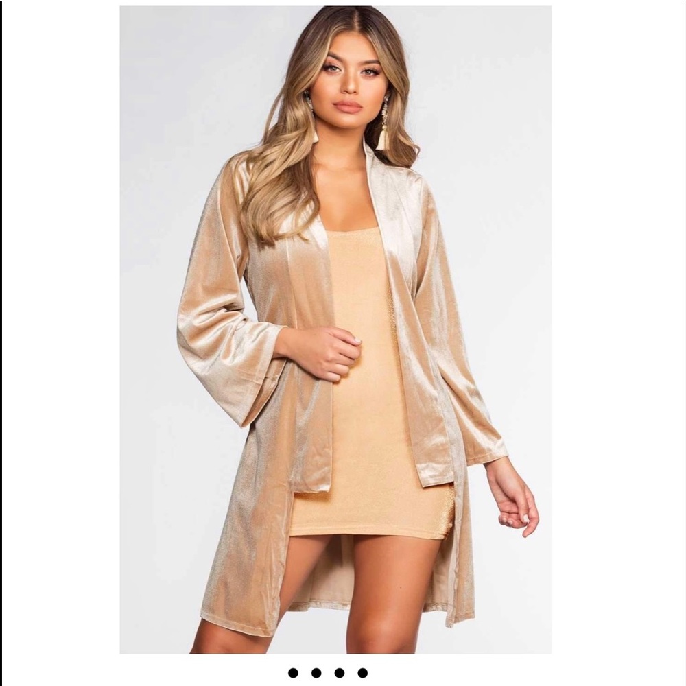 Hung Up Velvet Jacket from Shoppriceless. Only worn once.